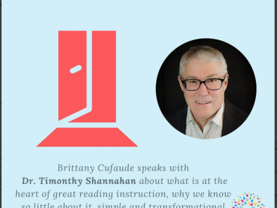 Dr. Timothy Shanahan on Great Reading Instruction and the Pillars of Authentic Literacy