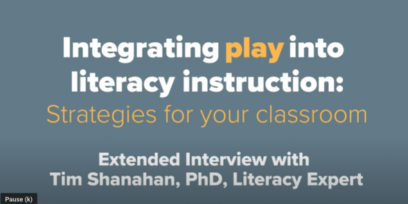 Integrating Play Into Literacy Instruction